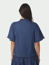 Indlæs billede til gallerivisning NEO NOIR Wendia Denim Blouse Blue
