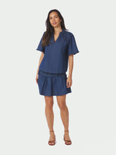 Indlæs billede til gallerivisning NEO NOIR Wendia Denim Blouse Blue
