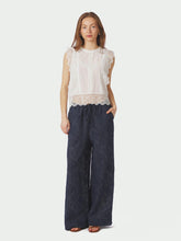 Indlæs billede til gallerivisning NEO NOIR Samia Lace Top Hvid
