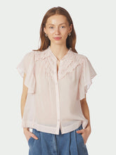 Indlæs billede til gallerivisning NEO NOIR Vinsa Voile Top Light Pink

