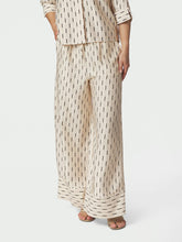 Indlæs billede til gallerivisning NEO NOIR Sora Print Pants Creme
