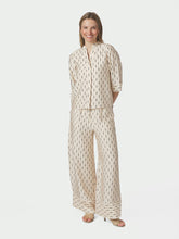 Indlæs billede til gallerivisning NEO NOIR Sora Print Pants Creme
