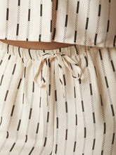 Indlæs billede til gallerivisning NEO NOIR Sora Print Pants Creme

