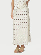 Indlæs billede til gallerivisning NEO NOIR Bovary Dotted Skirt Creme
