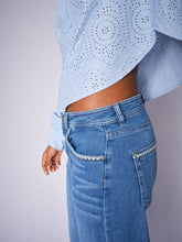 Indlæs billede til gallerivisning MOS MOSH Yen Sina Lace Blouse Skyway
