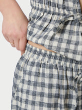 Indlæs billede til gallerivisning NEO NOIR Roxane Ballon Check Pants Black
