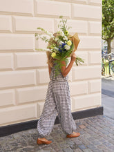 Indlæs billede til gallerivisning NEO NOIR Roxane Ballon Check Pants Black
