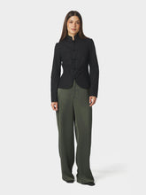 Indlæs billede til gallerivisning NEO NOIR Ardena Linen Blazer Black
