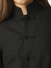 Indlæs billede til gallerivisning NEO NOIR Ardena Linen Blazer Black
