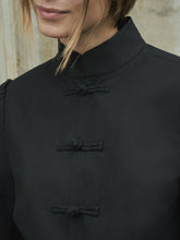Indlæs billede til gallerivisning NEO NOIR Ardena Linen Blazer Black
