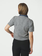 Indlæs billede til gallerivisning NEO NOIR Amoria Knit Cardigan Grey Melange
