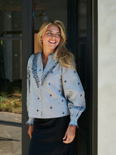Indlæs billede til gallerivisning NEO NOIR Degas Check Blouse Grey
