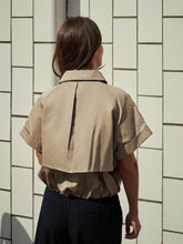 Indlæs billede til gallerivisning NEO NOIR Lisha Trench Vest Taupe
