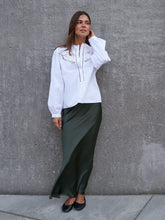 Indlæs billede til gallerivisning NEO NOIR Aneliah Poplin Emb Blouse Hvid
