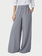 Indlæs billede til gallerivisning NEO NOIR Janel Structure Pant Grey Melange

