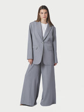Indlæs billede til gallerivisning NEO NOIR Janel Structure Pant Grey Melange
