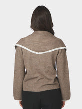 Indlæs billede til gallerivisning NEO NOIR Eliska Scarf Blouse Brown
