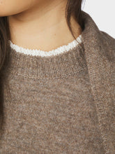 Indlæs billede til gallerivisning NEO NOIR Eliska Scarf Blouse Brown

