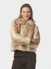 Indlæs billede til gallerivisning NEO NOIR Camina Jacket Faux Fur Beige

