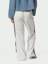 Indlæs billede til gallerivisning NEO NOIR Meggie Dot Track Suit Pant Off White
