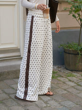 Indlæs billede til gallerivisning NEO NOIR Meggie Dot Track Suit Pant Off White
