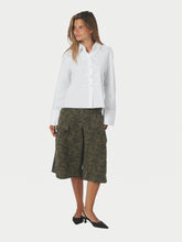 Indlæs billede til gallerivisning NEO NOIR Cam Poplin Shirt Off White
