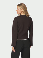 Indlæs billede til gallerivisning NEO NOIR Quiana Two-Way Zip Dark Brown
