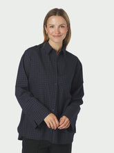 Indlæs billede til gallerivisning NEO NOIR Dita Check Shirt Dark Blue
