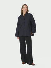 Indlæs billede til gallerivisning NEO NOIR Dita Check Shirt Dark Blue
