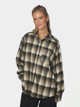Indlæs billede til gallerivisning NEO NOIR Dalma Flannel Check Shirt Army
