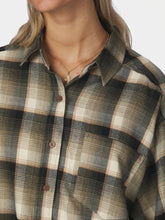Indlæs billede til gallerivisning NEO NOIR Dalma Flannel Check Shirt Army
