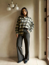 Indlæs billede til gallerivisning NEO NOIR Dalma Flannel Check Shirt Army
