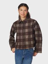 Indlæs billede til gallerivisning NEO NOIR Jaylin Flannel Check Shirt Warm Grey
