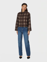 Indlæs billede til gallerivisning NEO NOIR Jaylin Flannel Check Shirt Warm Grey
