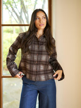 Indlæs billede til gallerivisning NEO NOIR Jaylin Flannel Check Shirt Warm Grey
