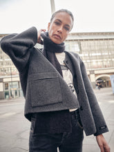 Indlæs billede til gallerivisning MOS MOSH Maria Loisa Wool Jacket Phantom
