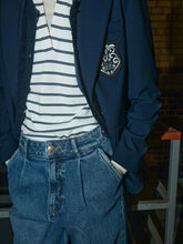 Indlæs billede til gallerivisning MOS MOSH Marjurie Piet Blazer Maritime Blue
