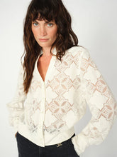 Indlæs billede til gallerivisning MOS MOSH Monia Yen Lace Shirt Ecru
