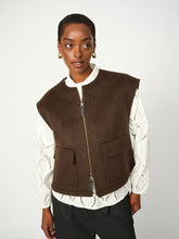 Indlæs billede til gallerivisning MOS MOSH Loisa Wool Vest Delicioso

