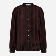 Indlæs billede til gallerivisning CO&#39; COUTURE Kesi Lace Shirt Dark Brown
