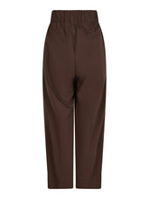 Indlæs billede til gallerivisning NEO NOIR Yana Poplin Pants Dark Brown
