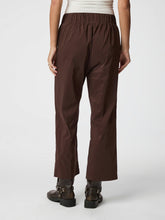 Indlæs billede til gallerivisning NEO NOIR Yana Poplin Pants Dark Brown
