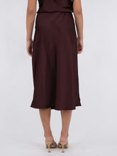 Indlæs billede til gallerivisning NEO NOIR Bovary Skirt Burgundy
