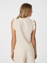 Indlæs billede til gallerivisning NEO NOIR Siona Linen Top Light Yellow
