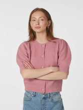 Indlæs billede til gallerivisning NEO NOIR Trudy Knit Cardigan Rose
