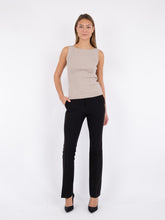 Indlæs billede til gallerivisning NEO NOIR Talia Glitter Knit Top Sand
