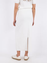 Indlæs billede til gallerivisning NEO NOIR Aston Knit Skirt Off White
