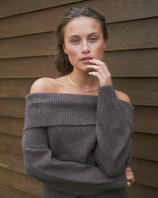 Indlæs billede til gallerivisning NEO NOIR Jane Knit Blouse Brown
