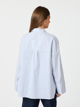 Indlæs billede til gallerivisning NEO NOIR Dita Mini Stripe Shirt Light Blue
