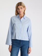 Indlæs billede til gallerivisning NEO NOIR Rosa Stripe Shirt Blue
